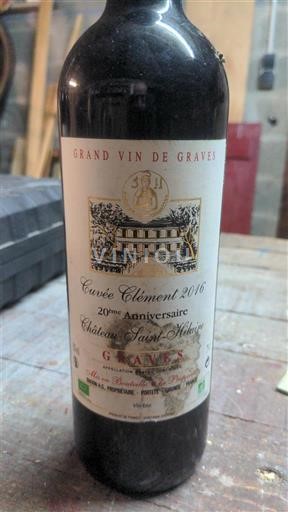 Bordeaux Graves Château Saint Ahon Clément 20ème Anniversaire 2016