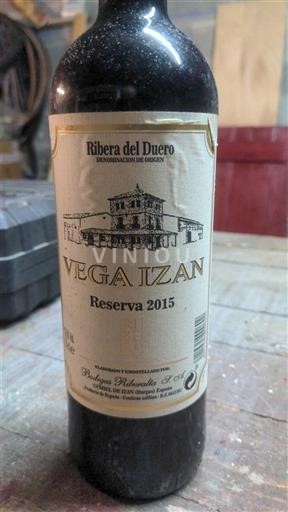 Castille et León Ribera del Duero Vega Izan Reserva 2015