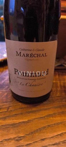 Bourgogne Pommard Catherine & Claude Maréchal La Chanière 2011
