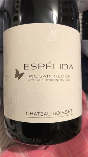 Languedoc Pic-saint-loup Château Boisset Espélida 2022
