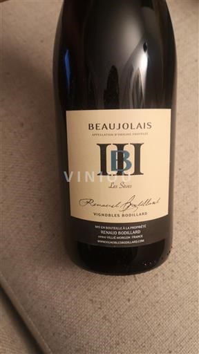 Beaujolais Vignobles Bodillard Les Sèves 2019