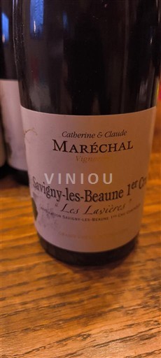 Bourgogne Savigny-lès-beaune Premier Cru Catherine & Claude Maréchal Les Lavières 2012
