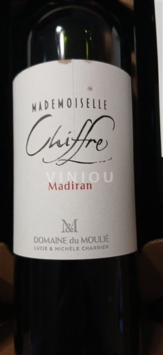 Sudoeste Madiran Domaine Moulié Mademoiselle Chiffre 2019