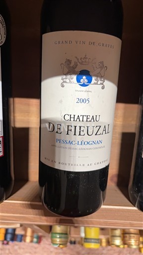 Bordeaux Pessac-Léognan Château Fieuzal 2005