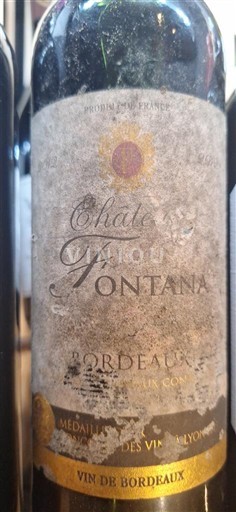 Bordeaux Château Fontana Ikke årgangsbestemt