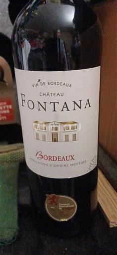 Bordeaux Château Fontana Không niên vụ