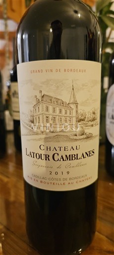 Bordeaux Cadillac-Côtes-de-Bordeaux Château Latour Camblanes Signature de Camblanes 2019