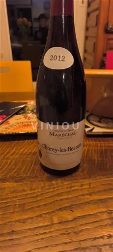 Bourgogne Chorey-lès-beaune Catherine & Claude Maréchal 2012