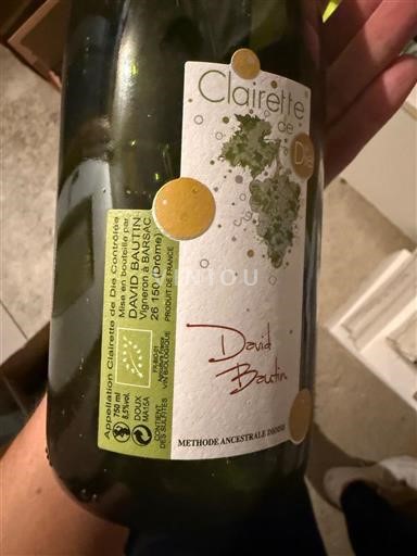 Rhônetal Clairette de Die David Bacin 2015
