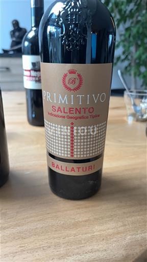 Puglia Susumaniello Salento Ballaturi 2024