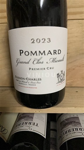 Burgundy Pommard Premier Cru Buisson-Charles Grand Clos Micault 2023