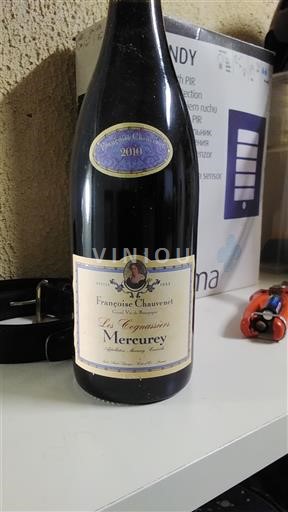 Burgundy Mercurey Françoise Chauvenet Les cognassiers 2010