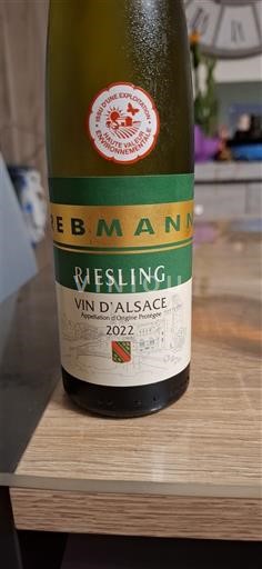 Alsace Rebmann Riesling 2022