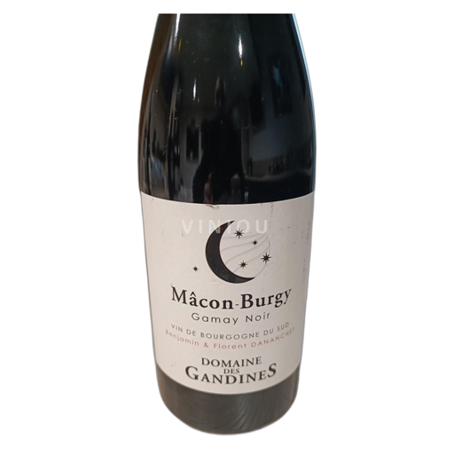 Borgogna Mâcon e Mâcon-Villages Domaine des Gandines Gamay Noir 2022
