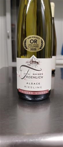 Alsace Maison Froehlich Vieilles Vignes Icke årgångsbetecknad
