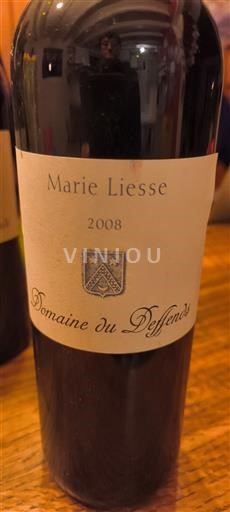 Provence Coteaux Varois en Provence Domaine Deffends Marie Liesse 2008