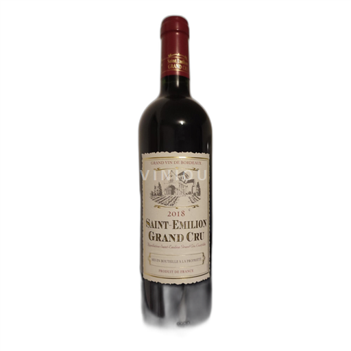 Bordéus Saint-Émilion Grand Cru Château Plaisance 2018 2018