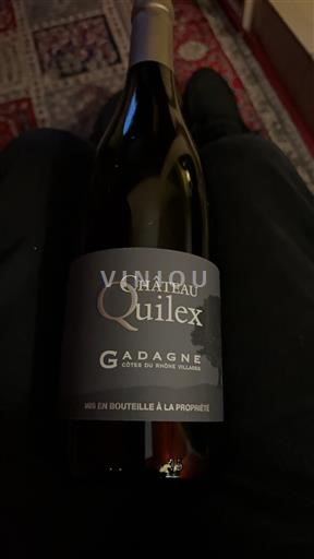 Thung lũng Rhône Không được chỉ định Château Quilex 2023