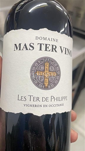Languedoc Domaine Mas Ter Vino Les Ter de Philippe Icke årgångsbetecknad