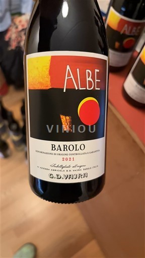Piedmont Wines Barolo G.D. Vajra Albe 2021