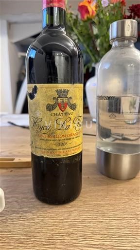 Bordeaux Saint-Émilion Grand Cru Château Hyon La Fleur 2008