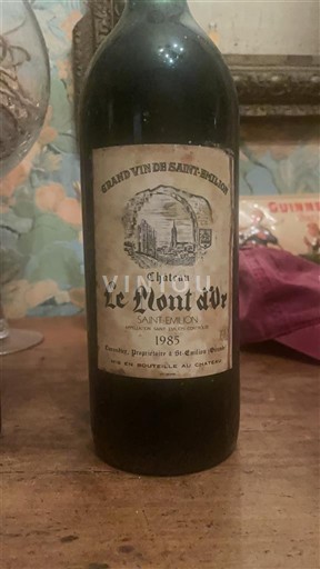 Bordeaux Saint-Émilion Château Le Mont Or 1985