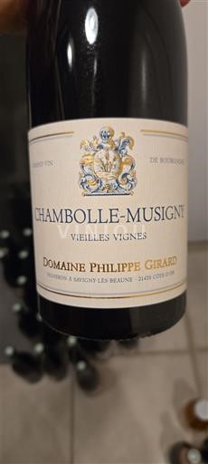 Burgundy Chambolle-Musigny Domaine Philippe Girard Vieilles Vignes 2023