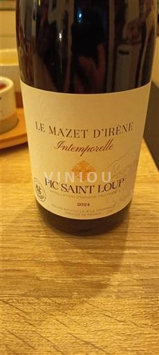 Languedoc Pic Saint-Loup Le Mazet Irène Intemporelle 2021