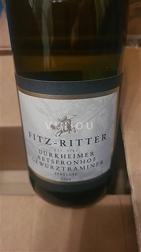Pfalz Fitz-Ritter Dürkheimer Abtsfronhof Gewürztraminer Spätlese 2021
