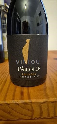 Languedoc-Roussillon Côtes de Thongue L'Arjolle Equinoxe Cabernet Syrah 2017