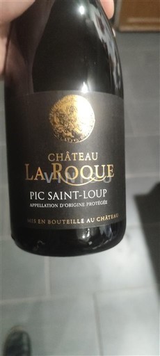 Langvedok Pic-saint-loup Château La Roque Neleten.