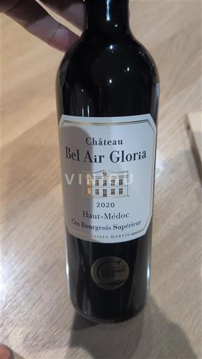 Bordeaux Haut-Médoc Château Bel Air Gloria 2020