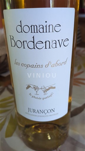 Sudoeste Jurançon Domaine Bordenave les copains d'abord 2023