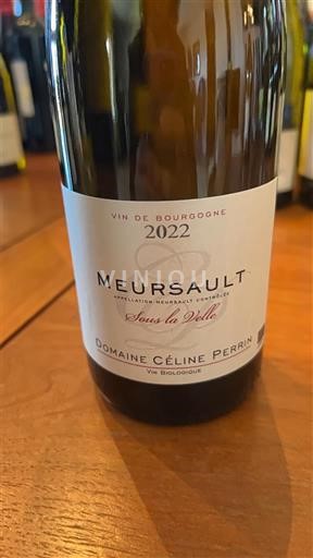 Borgogna Meursault Domaine Céline Perrin Sous la Velle 2022