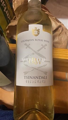 Kakhéti Tsinandali Georgian Royal Wine 2021