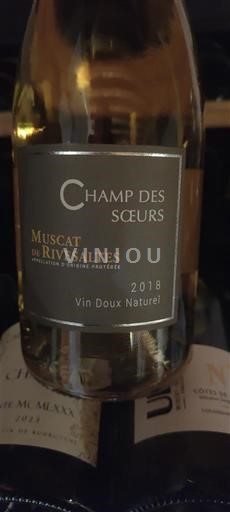Roussillon Muscat de Rivesaltes Champ des Sœurs 2018