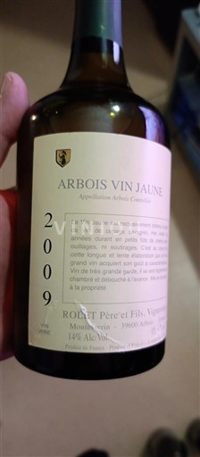 Jura Arbois Rolet Père et Fils 2009