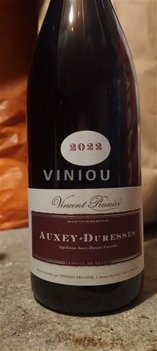 Burgund Auxey-Duresses Domaine Vincent Prunier 2022