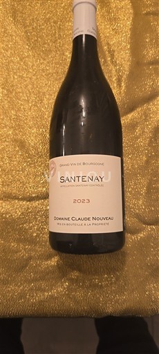 Bourgogne Santenay Domaine Claude Nouveau 2023