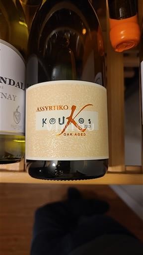 Péloponnèse Koukos Winery Assyrtiko Oak Aged 2023