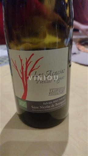 Thung lũng sông Loire Saint-Nicolas-De-Bourgueil Sylvain Bruneau Les Acacias Vieilles Vignes 2023