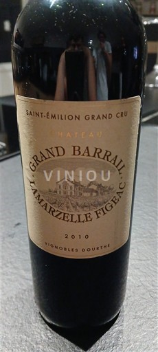 Bordeaux Saint-Émilion Grand Cru Grand Cru Château Grand Barrail Lamarzelle Figeac 2010