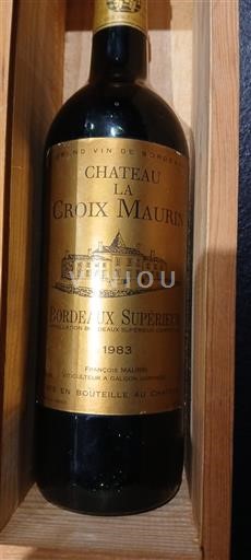 Bordeaux Bordeaux Supérieur Château La Croix Maurin 1983