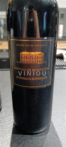 Bordeaux Bordeaux Supérieur Château Monreguel 2015