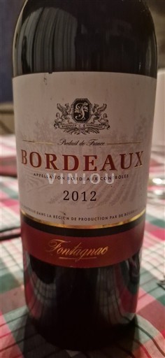 Bordeaux Foulagnoa 2012