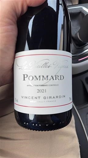 Burgund Pommard Vincent Girardin Les Vieilles Vignes 2021
