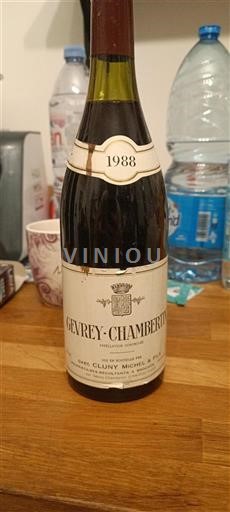 Burgundija Gevrey-chambertin Cluny Michel & Fils 1988