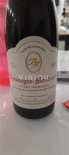 Bourgogne Chassagne-montrachet Premier Cru Bachelet-Ramonet 1er Cru Morgeot 2017
