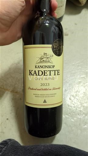 Primorski region Стелленбош Kanonkop Kadette Cape Blend 2023