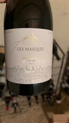 Provence, Lage Rhône-vallei, Corsica Middellandse Zee Les Masques Exception Syrah 2017